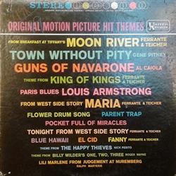 last ned album Various - Original Motion Picture Hit Themes