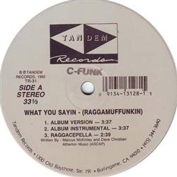 Download CFunk - What You Sayin Raggamuffunkin