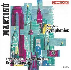 descargar álbum Martinů Royal Scottish National Orchestra, Bryden Thomson - Complete Symphonies