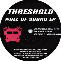 descargar álbum Threshold - Wall Of Sound EP
