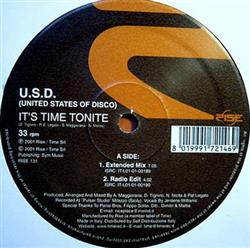 USD United States Of Disco - Its Time Tonite