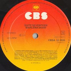 descargar álbum Marlena Shaw - Suite Seventeen