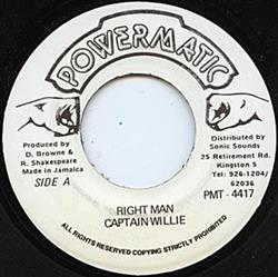 descargar álbum Captain Willie - Right Man