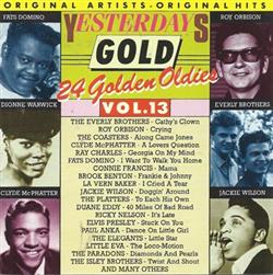 online luisteren Various - Yesterdays Gold 24 Golden Oldies Vol 13