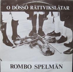 Download Rombo Spelmän - O Dôssô Rättvikslåtar