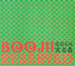 lataa albumi Boojii - Reserved 害羞者