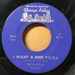 télécharger l'album The Hi Notes Orchestra - I Want A Beer Polka Blue Eyes Waltz