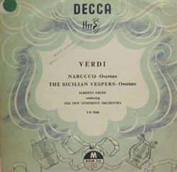 écouter en ligne Giuseppe Verdi - Nabucco The Sicilian Vespers