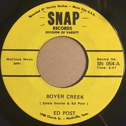last ned album Ed Post - Boyer Creek
