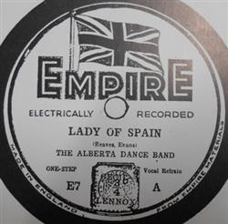 The Alberta Dance Band - Lady Of Spain Tango Lady