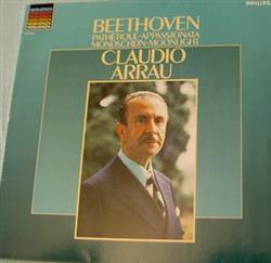 lyssna på nätet Claudio Arrau - Beethoven Sonatas 82314