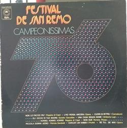 télécharger l'album Various - Festival de San Remo 76 Campeoníssimas