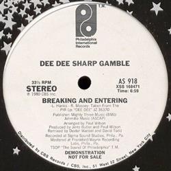 ascolta in linea Dee Dee Sharp Gamble - Breaking And Entering