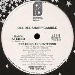 Download Dee Dee Sharp Gamble - Breaking And Entering