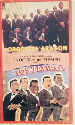 last ned album Orquesta Aragon, Los Zafiros - Producciones Pelusa Presenta 2 Voces En Un Tiempo Volumen 1