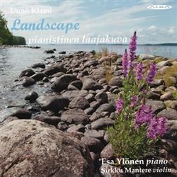 ladda ner album Uuno Klami Esa Ylönen, Sirkku Mantere - Landscape Works For Piano And For Violin Piano