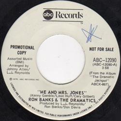 last ned album Ron Banks & The Dramatics - Me And Mrs Jones