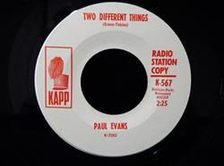 lataa albumi Paul Evans - Two Different Things