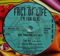 descargar álbum Fact Of Life - Im For Real