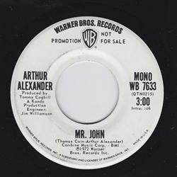 Download Arthur Alexander - Mr John