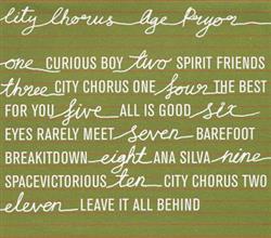 Album herunterladen Age Pryor - City Chorus