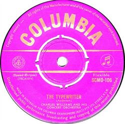 Charles Williams And His Concert Orchestra - The Typewriter Gioia Mia