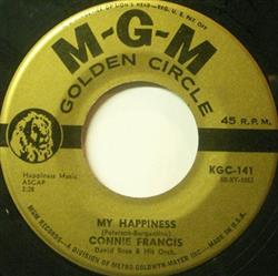 écouter en ligne Connie Francis - My Happiness If I Didnt Care