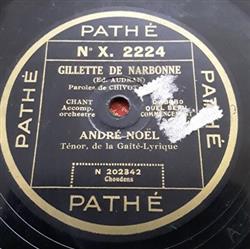 ouvir online André Noël - Gillette De Narbonne