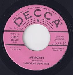 lataa albumi The Osborne Brothers - Memories
