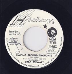 ascolta in linea Redd Stewart - Having Second Thoughts