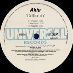 last ned album Akia - California