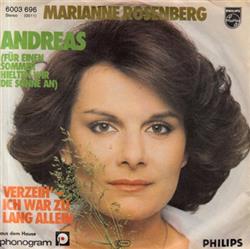ladda ner album Marianne Rosenberg - Andreas Für Einen Sommer Hielten Wir Die Sonne An