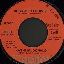 lytte på nettet Kathi McDonald - Bogart To Bowie
