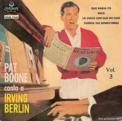 last ned album Pat Boone - Canta A Irving Berling Vol 3