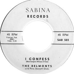 lyssna på nätet The Belmonts - I Confess
