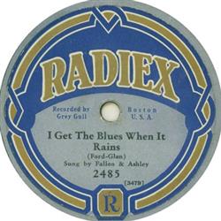 descargar álbum Fallon & Ashley Jerry White - I Get The Blues When It Rains I Hope Youre Satisfied