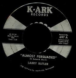 Download Larry Butler - Almost Persuaded