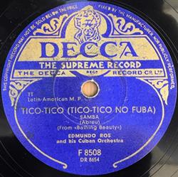 Download Edmundo Ros And His Cuban Orchestra - Tico Tico Tico Tico No Fuba Come With Me My Honey The Song Of Calypso Joe