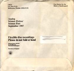 last ned album Unknown Artist - Analog Science Fiction Science Fact September 1987
