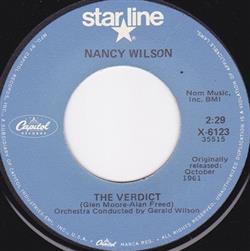 kuunnella verkossa Nancy Wilson - Guess Who I Saw Today