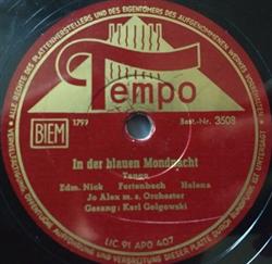 Download Karl Golgowsky, Jo Alex M S Orchester - In Der Blauen Mondnacht Unter Der Roten Laterne Von St Pauli
