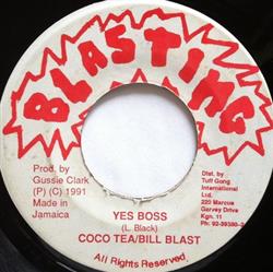 Coco Tea Bill Blast - Yes Boss