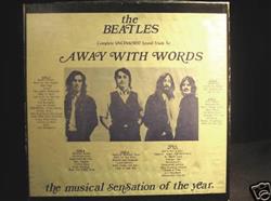 online anhören The Beatles - The Beatles Away With Words Triple Lp Set