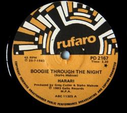 escuchar en línea Harari - Boogie Through The Night Funky Kunga