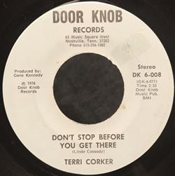 Download Terri Corker - Dont Stop Before You Get There I Believe You