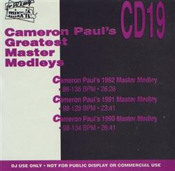 Download Various - Mixx It CD19 Cameron Pauls Greatest Master Medleys