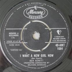 last ned album Ben Hewitt - I Want A New Girl Now