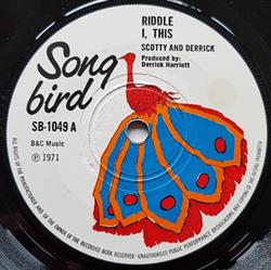 last ned album Scotty And Derrick Scotty And The Crystalites - Riddle I This Musical Chariot