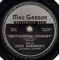 lataa albumi Jack Barbour's California Clippers - Sentimental Journey
