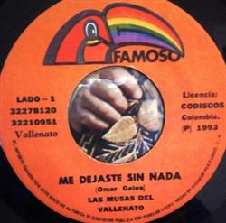 lataa albumi Las Musas Del Vallenato - Me Dejaste Sin Nada Triste Y Sola